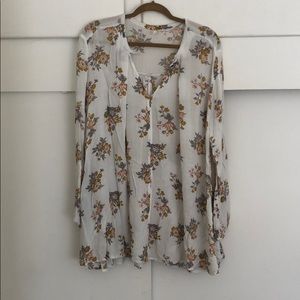 Free People Floral Tunic Dress